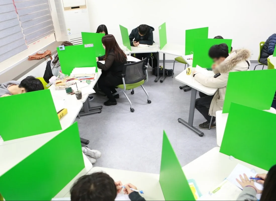 수업 모습